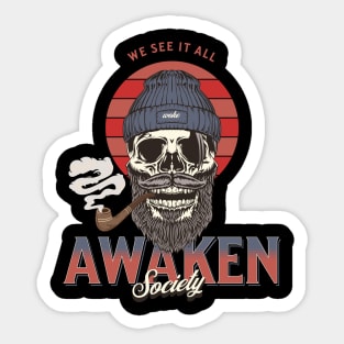 Awaken Society Sticker